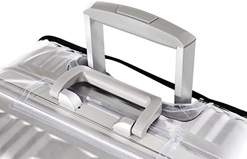 JenKin Luggage Protector Suitcase Cover PVC Waterproof Travel Suitcase Fits Most 20" to 30"(24" (16.1" L x 11.0" W x 24.0" H))