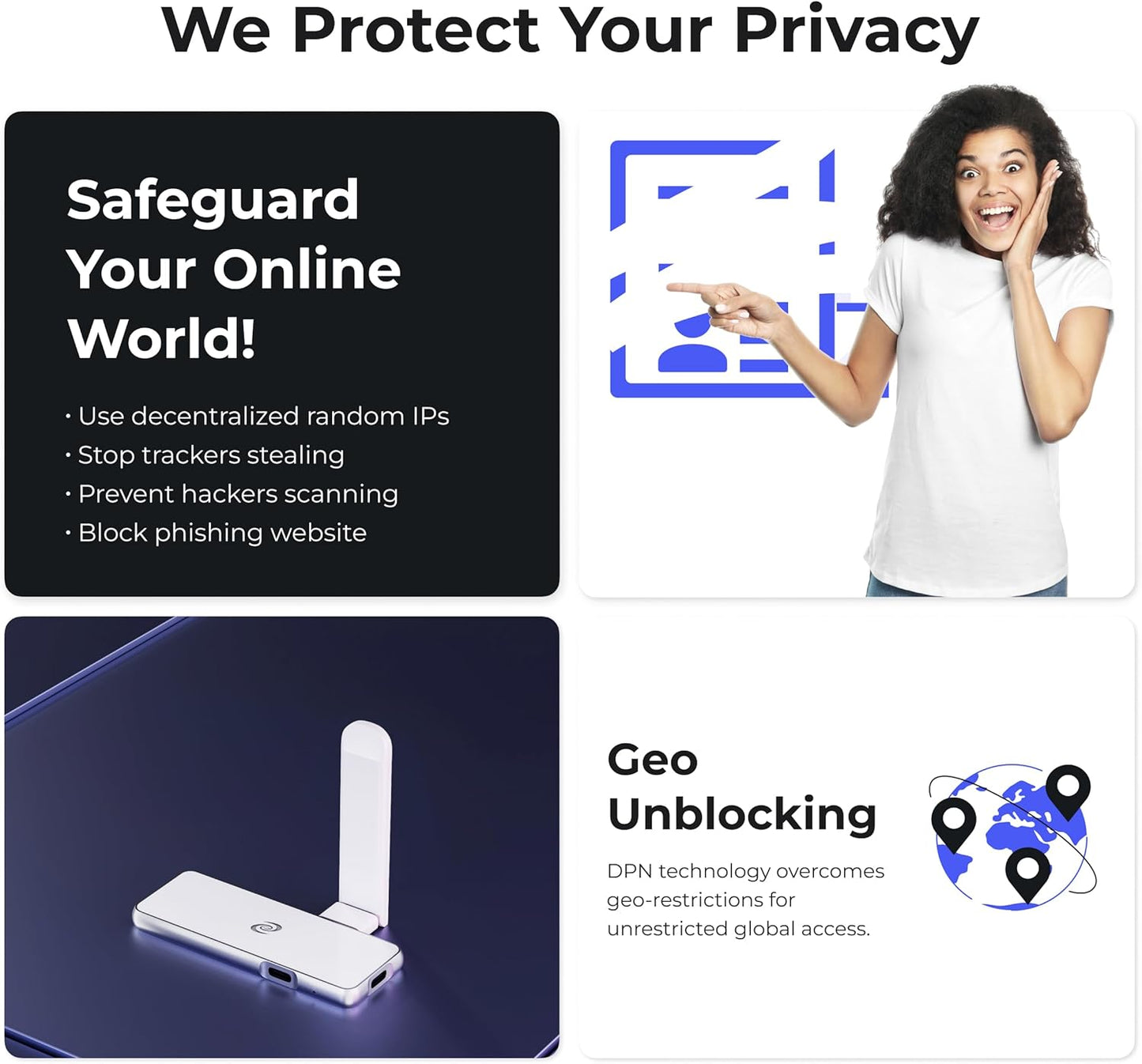 Deeper Connect Pico Pocket-Size Wireless VPN Router