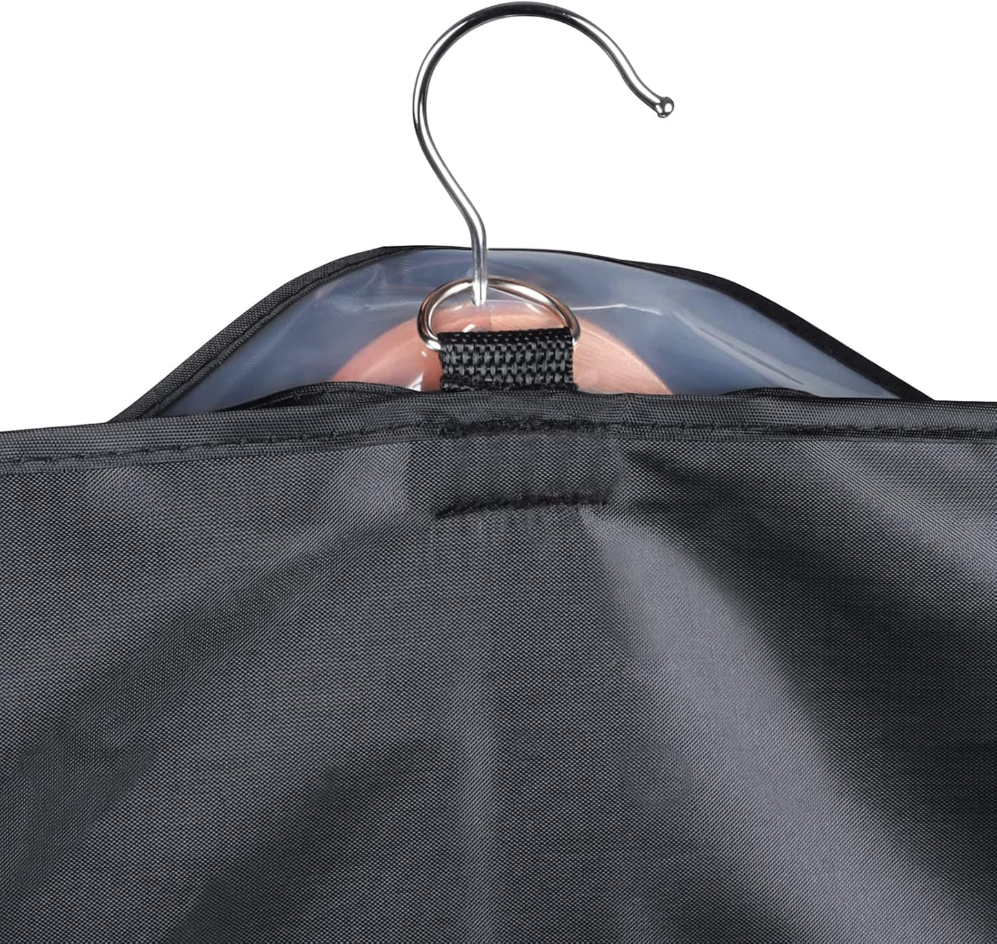 Univivi Garment Bag Suit Bag for Storage and Travel 43 inch, Washable Suit Cover for T-Shirt, Jacket, Suits, Coats, Set of 12, Oxford Fabrics