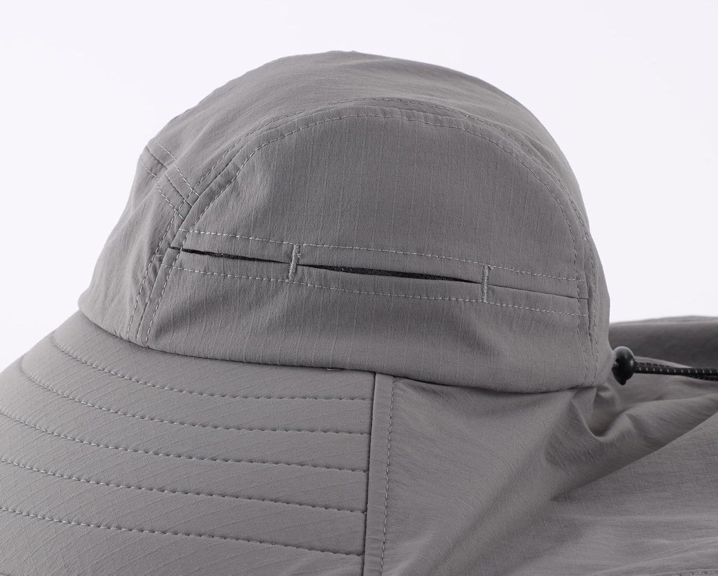 Home Prefer UPF 80+ Sun Hat for Men Women Wide Brim Sun Hat with Neck Flap Summer Safari UV Protection Gardening Fishing Hat