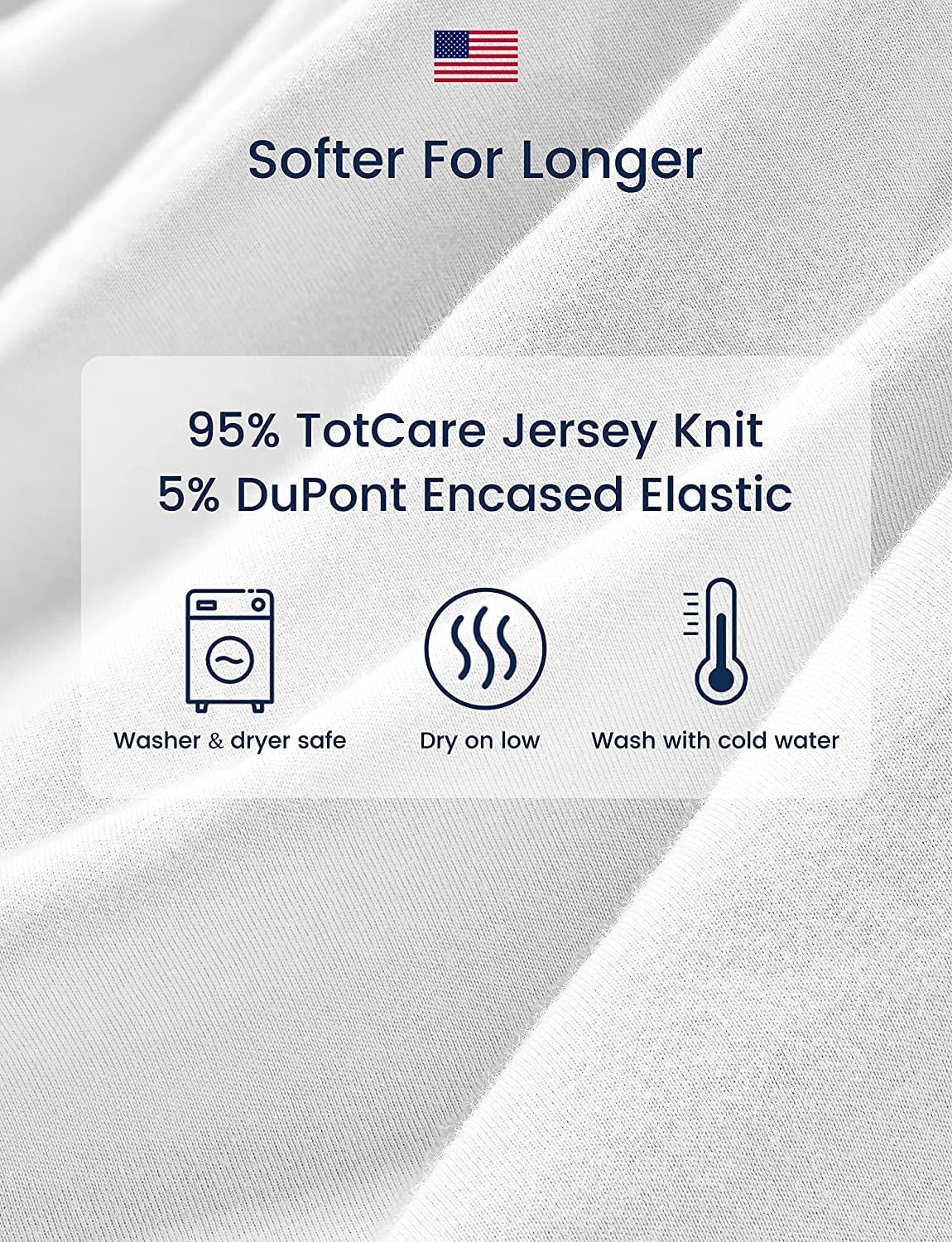 TotAha Premium Soft Pack n Play Sheets, Super Stretchy Jersey Knit Mini Crib Sheets Fitted, Silky Comfort Pack and Play Mattress Sheets, 2 Pack (Sea Animal)