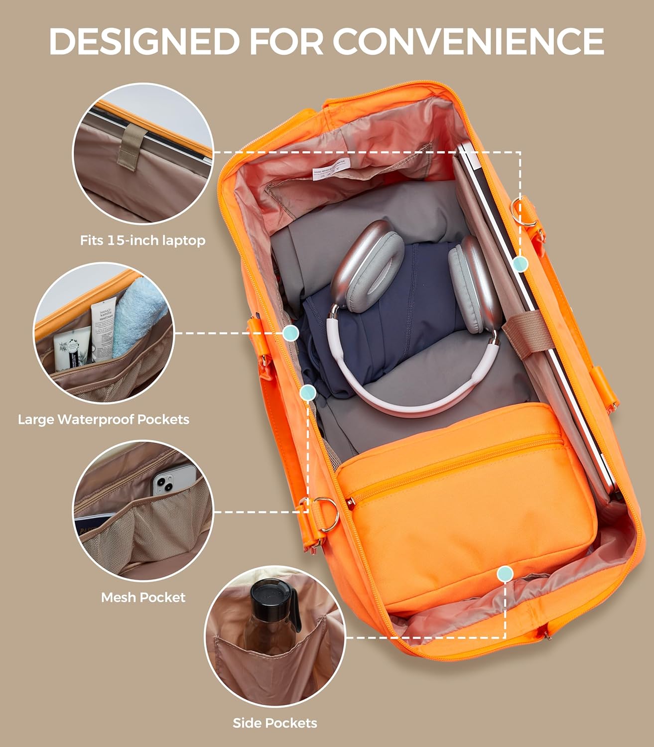 Weekender Bags for Women, Large Travel Duffel Bag with Shoes Compartment, Carry On Overnight Tote Bags with Toiletry Bag