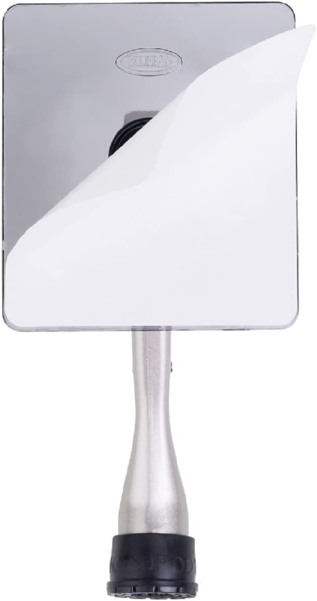 One-Touch Doorstop Adhesive Bracket (White, 4inch x 1pack)