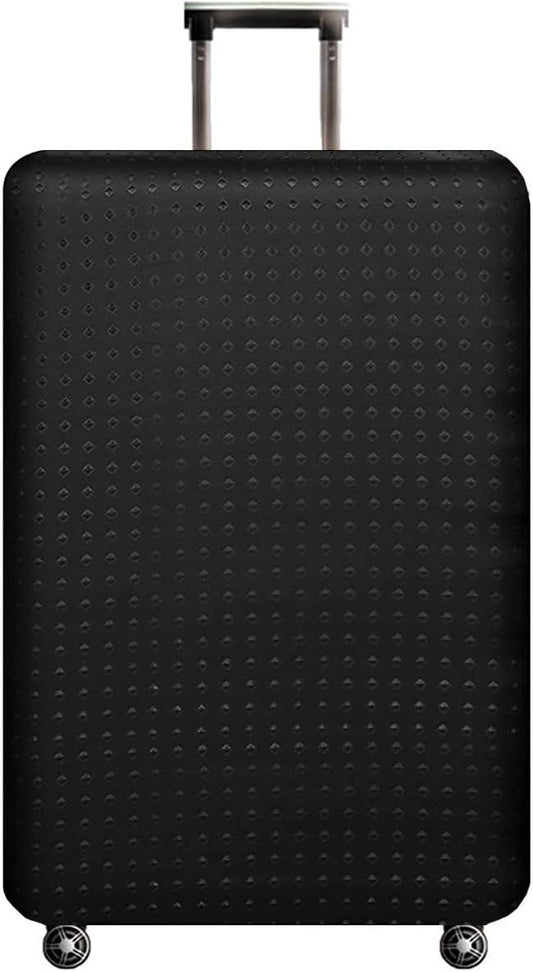Luggage Cover, THome Protective Washable Suitcase Cover - Travel Elastic Spandex Suitcase Protector Fits 30 to 32 Inch Black