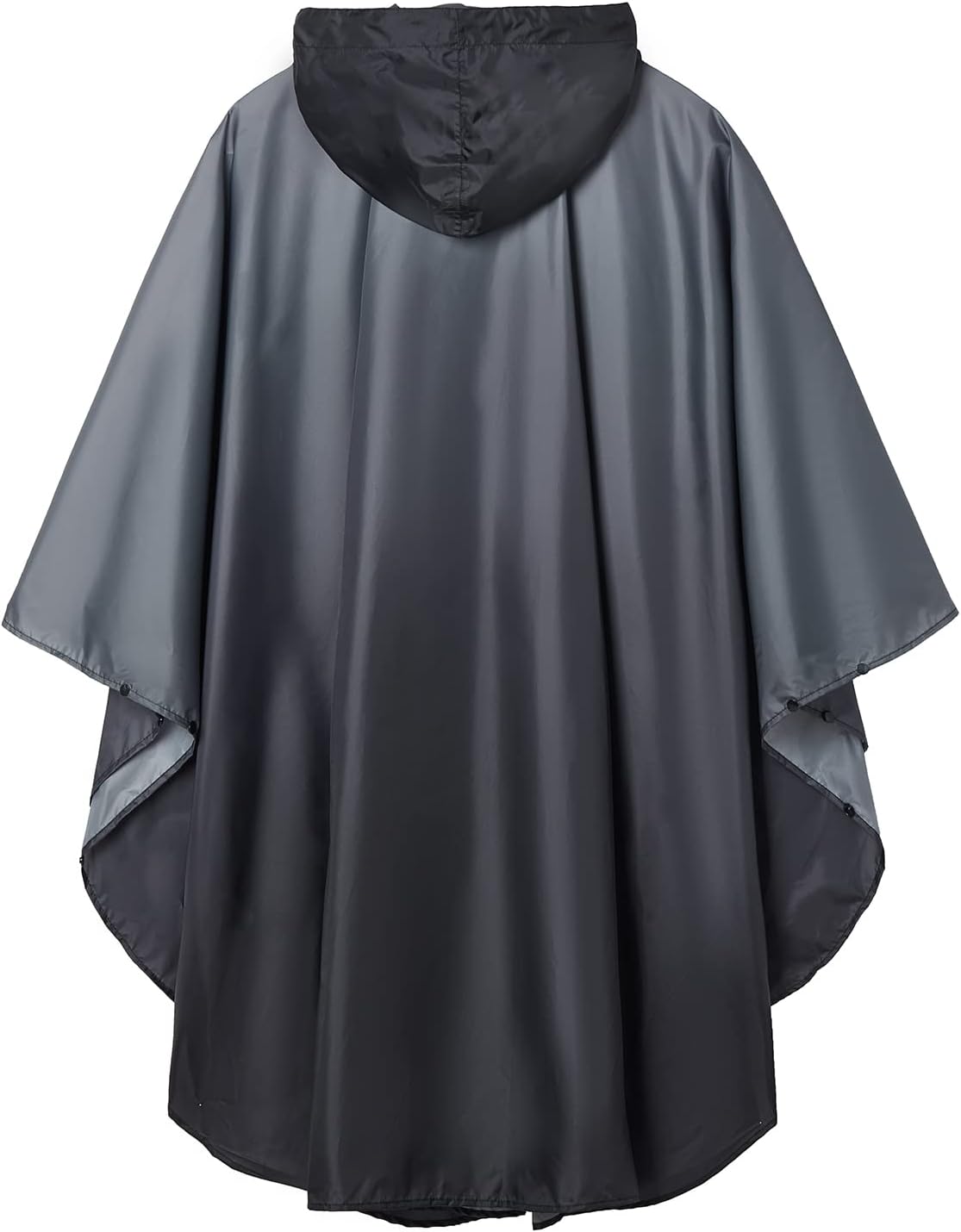 SaphiRose Rain Poncho Jacket Coat Hooded for Adults with Pockets