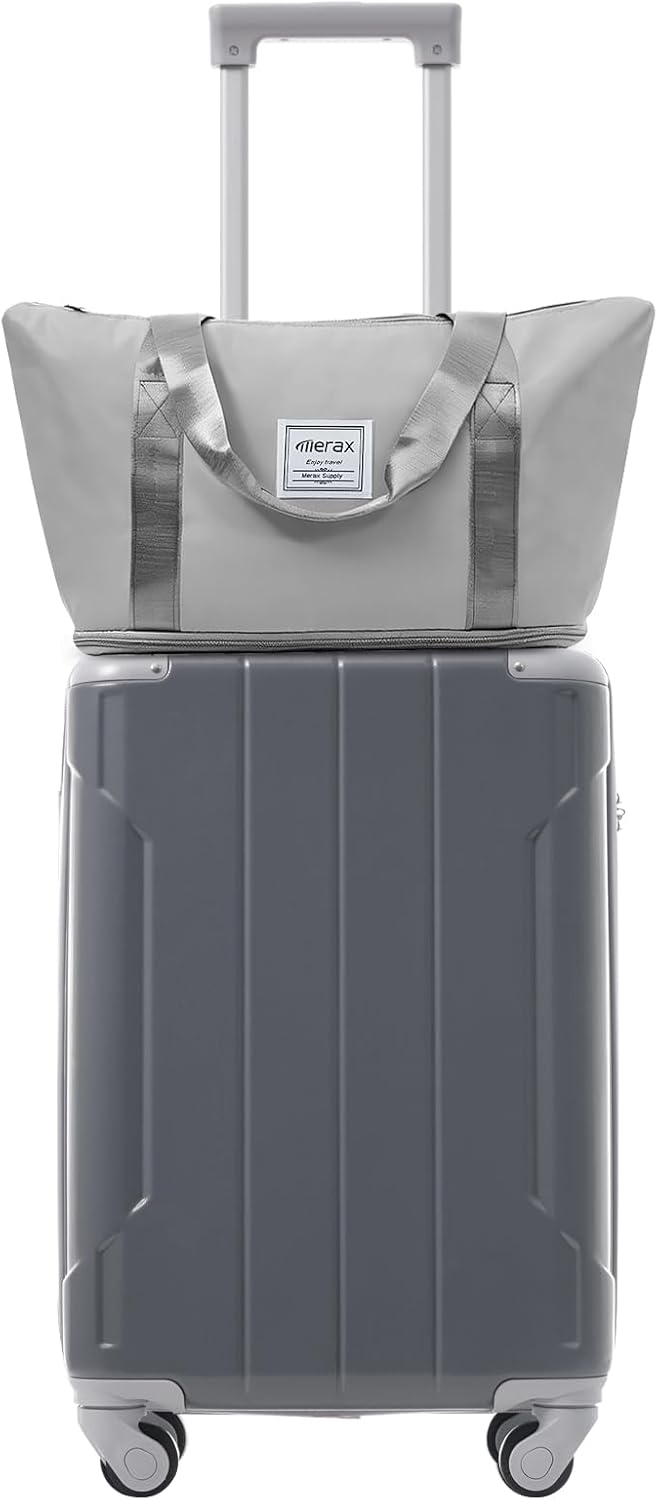 Merax Luggage Set 3 Piece, 20 Inch Carry on Spinner Suitcase with Corner Guards, Lightweight Durable, Airline Approved for Business or Weekend Travel