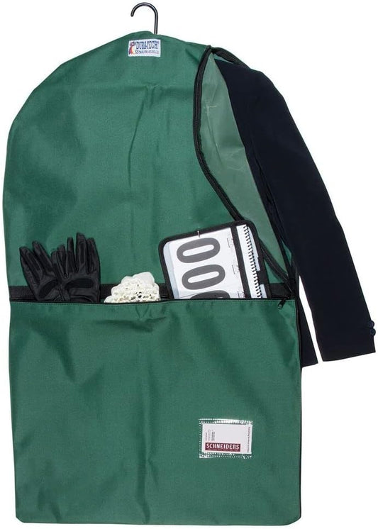 Dura-Tech Standard Garment Bag | Keep Clothing Clean & Organized | Durable 600D Outer | Front Zippered Pocket | Heavy Duty Zipper | Great for Awards