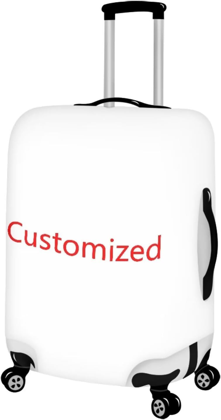 Customized Travel Luggage Covers Anti Scratch Thick Personalized Suitcase Case Fits 18-21 Inch