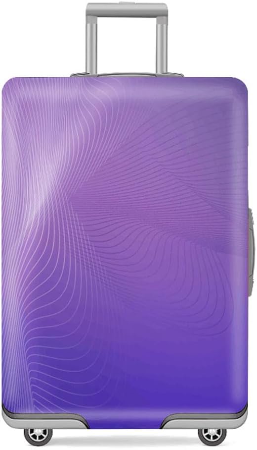 MosaiRudo Travel Luggage Covers For Suitcase Tsa Approved,Suitcase Cover Protector Fit 18-32 Inch Luggage Travel Accessories (T2486, S)