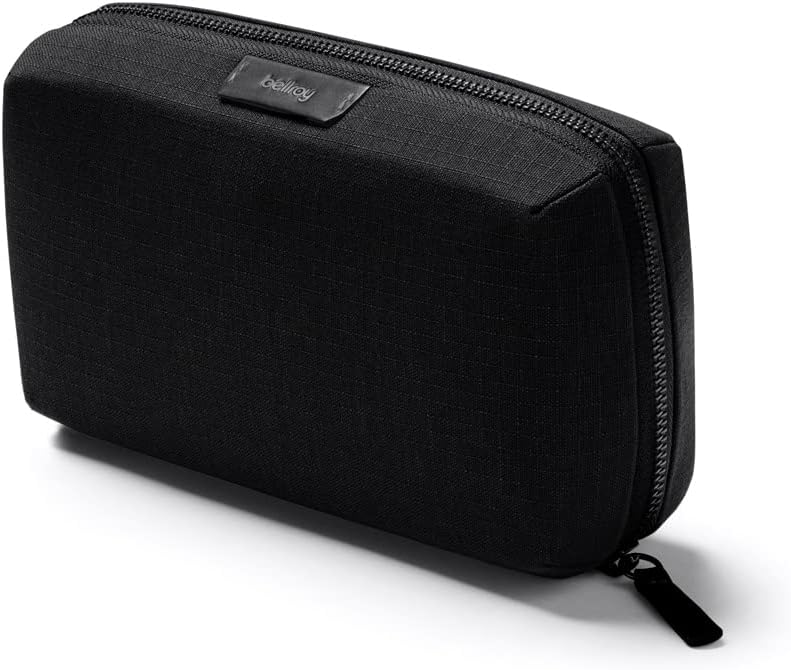 Bellroy Tech Kit (Tech Accessories Organizer Pouch, Zipper Closure Design, Stores Power Bank, Phone Charger, Cables & More, Internal)