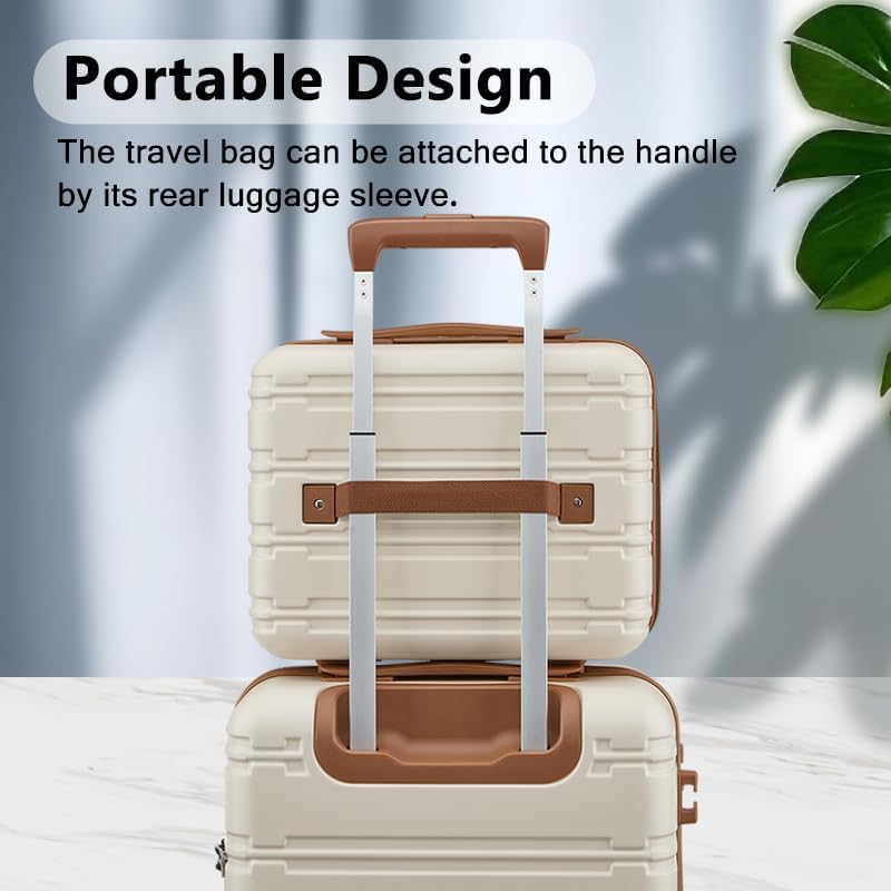 Luggage Sets, Suitcase with Spinner Wheels, PC+ABS Hardshell Travel Luggage Set with TSA Locks,Lightweight Rolling Luggage，Carry on suitcase with YKK Zippers (Navy)