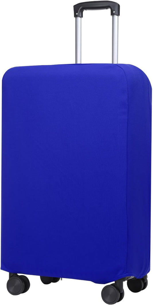 PATIKIL Luggage Cover, Suitcases Covers Elastic Carry on Cover Protector Washable Scratch-Resistant Fits 22-23 Inch Luggage for Travel Business Trips, Blue