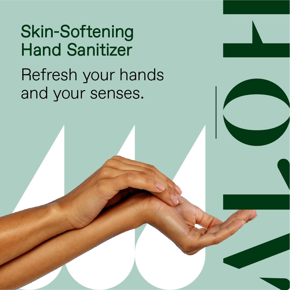 ALOH Hand Sanitizer Spray Liquid 3-pack | Lemongrass | 70% Alcohol Hydrating Hand Sanitizer Spray with Essential Oil, for Kids & Adults | 2oz Travel Size Bottle