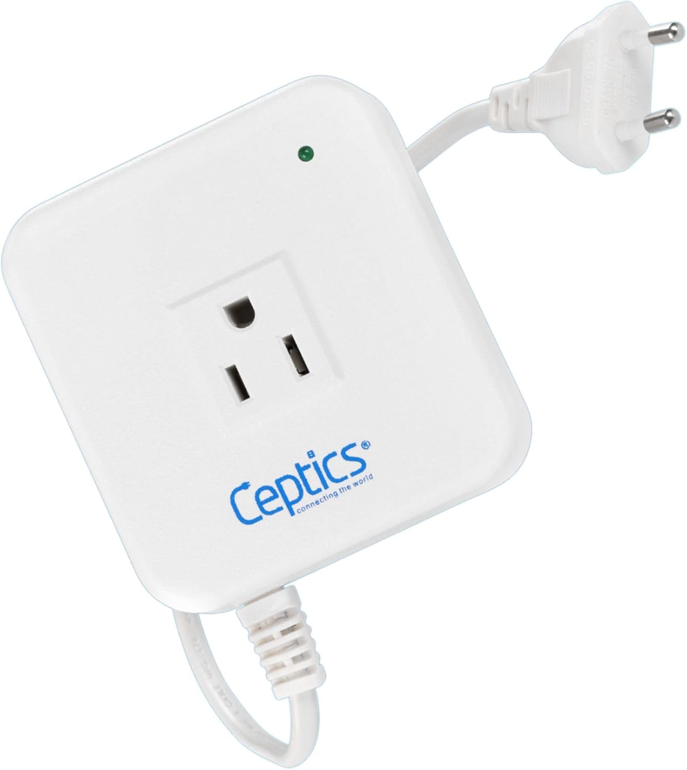 Ceptics 300 Watt Step Down Voltage Converter – Converts 220V/240V to 110V/120V – Perfect for Hair Straighteners, Laptops, and Chargers – CE Certified Travel Converter