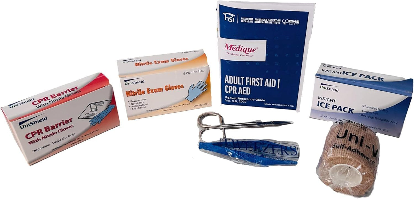 Class-A First Aid Refills Medications Without Cabinet | Essential Medications for Emergency Preparedness | Ensuring Long-Lasting Reliability | Exceeds OSHA/Ansi Z308.1 2015, Over 900 Pieces