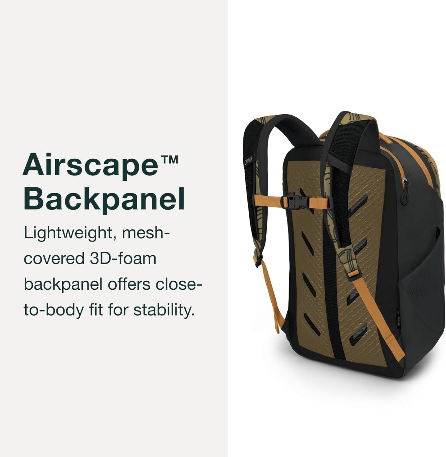 Osprey Proxima 30L Campus Laptop Backpack - Organized Everyday Pack with Tech Storage, Water Bottle Pockets, and Comfortable Carry - Perfect for School, Commuting, and Travel, Firestarter Orange