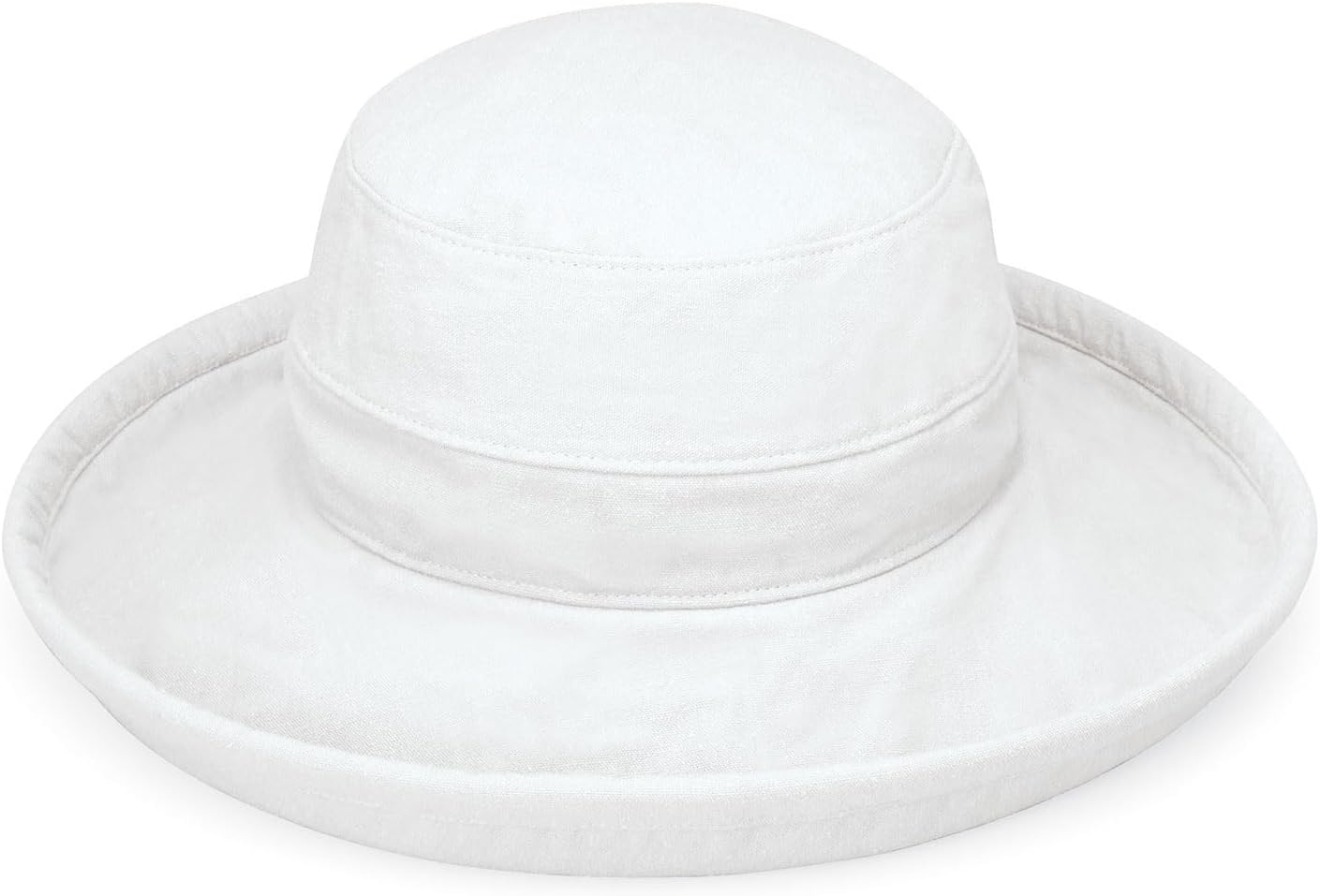 Wallaroo Hat Company Women’s Casual Traveler Sun Hat - UPF 50+ Sun Protection, Wide Brim, Packable, Adjustable, Medium