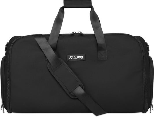 Garment Duffle Bags for Travel, Carry On Garment Duffel Weekender Bag 45L | 2-days Trip,Wrinkle-Free Travel,Separate Shoe Pocket | Overnight Garment Bag for Vacation, Business Trips, Weekend