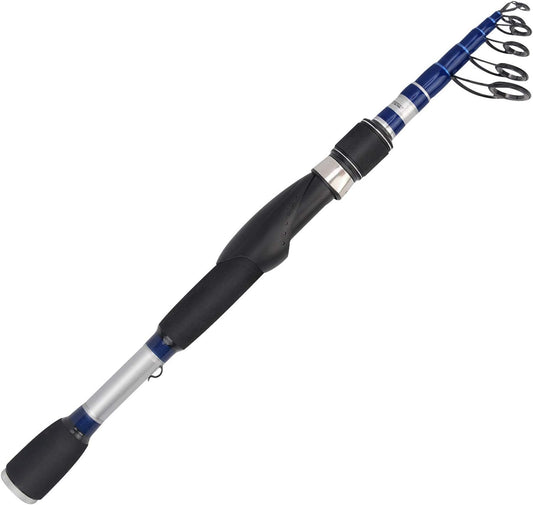 KastKing Compass Telescopic Fishing Rods and Combo, Sensitive Graphite Composite Blank, Easy to Travel, Packs to Just 17" in Length, Stainless Guides and Ceramic Rings, Combos w/ 4+1BB Spinning Reel