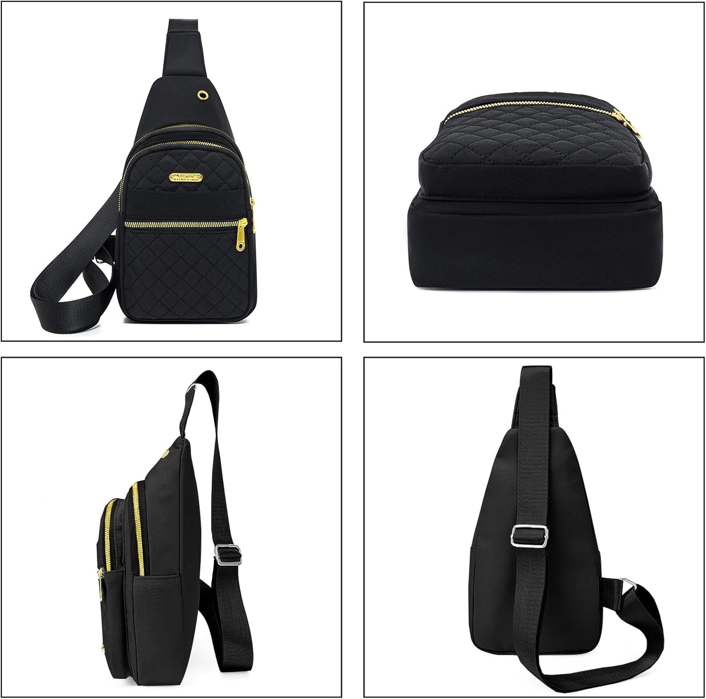 Small Sling Bag For Women Men Casual Crossbody Sling Backpack