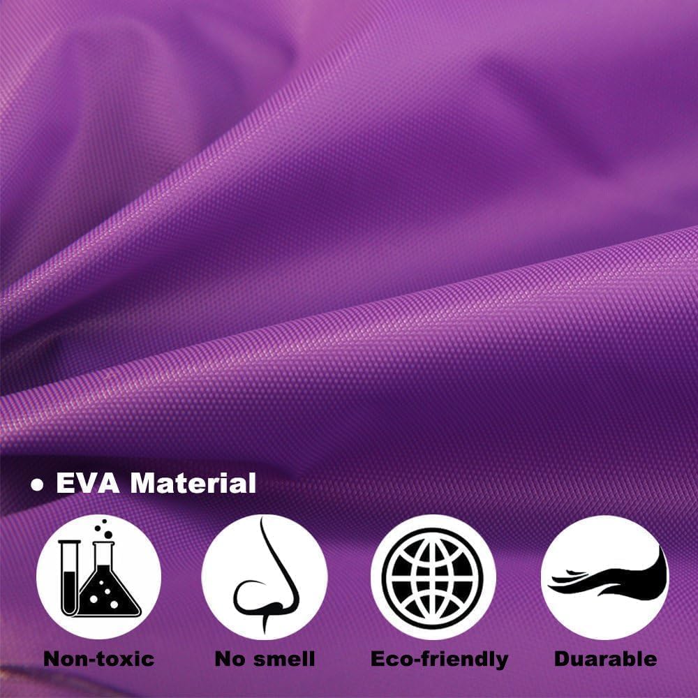 Opret 2 Pack Raincoats for Adults Reusable, EVA Rain Ponchos Lightweight Rain Coat Waterproof Rain Gear for Men and Women