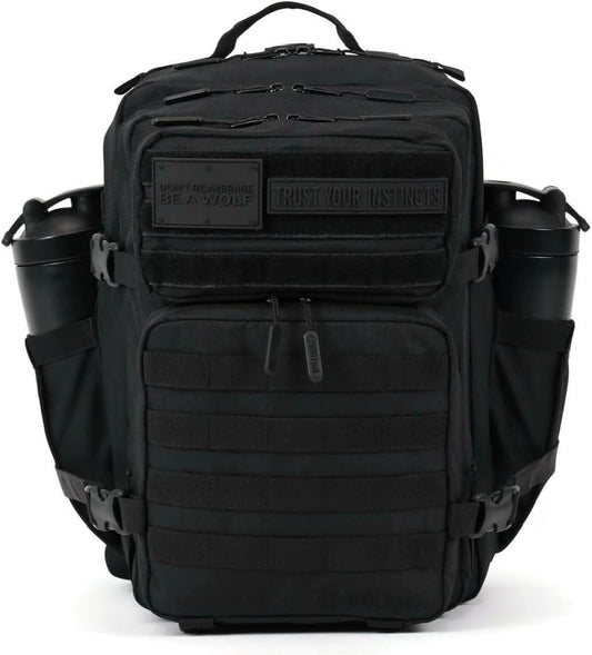 WOLFpak 35L Backpack (NightShade Edition) The Original Backpack. Tactical Bags For The Gym and Travel Bag.