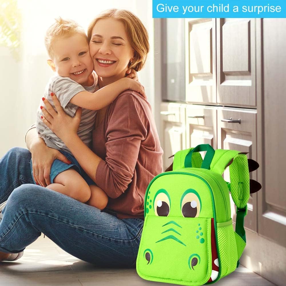 gxtvo Toddler Backpack Leash, 9.5" Kids Safety Leashes Bookbag for Children Boys Girls - Unicorn/Butterfly/Mermaid/Dinosaur