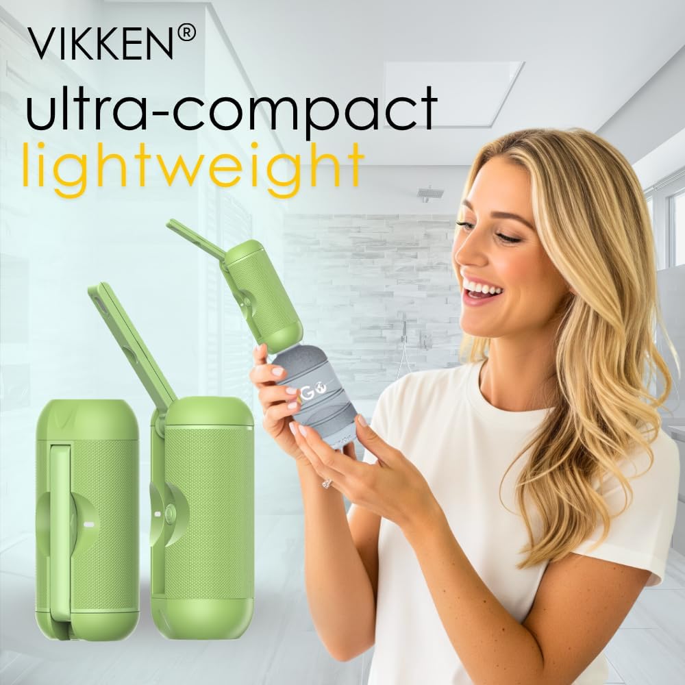 VIKKEN® 250ml iGo X Portable Travel Bidet USB-Type C Rechargeable Electric Mobile Handheld Ultra Strong Water Spray Personal Hygiene Self Care for Women & Men