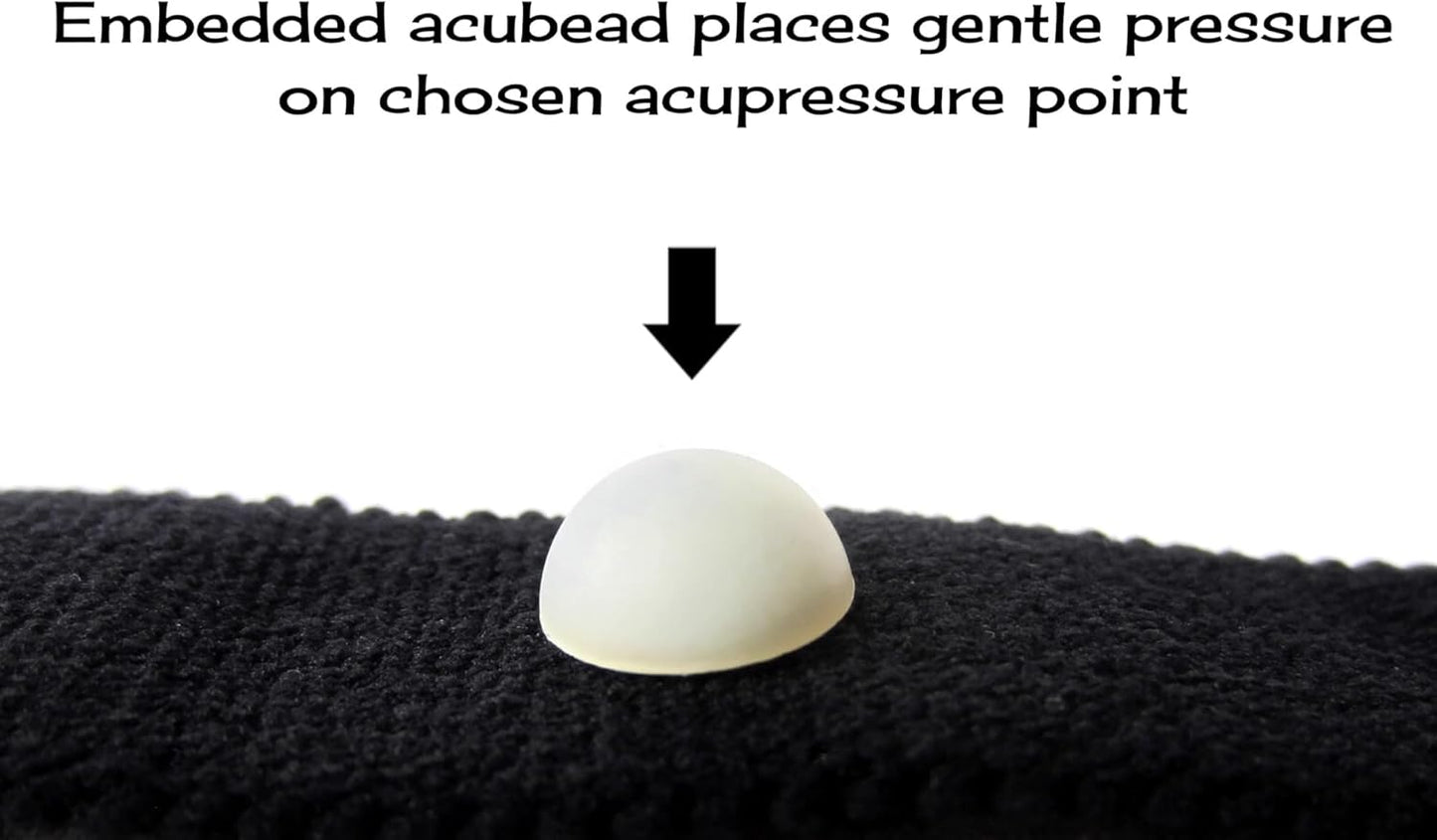 AcuBalance Motion Sickness Bracelets – Comfortable Waterproof Acupressure Band for Natural Nausea Relief, Ideal for Travel (Pair), Pink (Small 6")