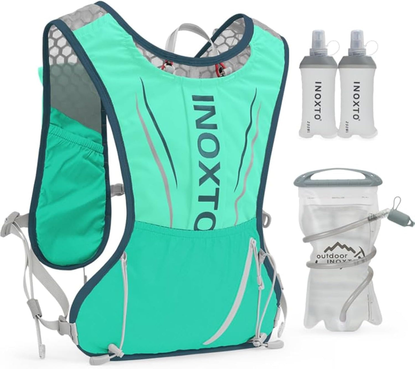 Running Hydration Vest for Men Women Water Backpack for Running 3L Running Hydration Pack for Trail Running Marathon Race Hiking