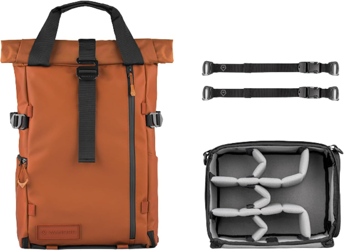 WANDRD All New PRVKE 21L V4: Camera Backpack and Photography Bundle - Weatherproof Travel and Photography Backpack, Bundle Includes 21L Bag, Camera Cube, Waist Straps, and Accessory Straps