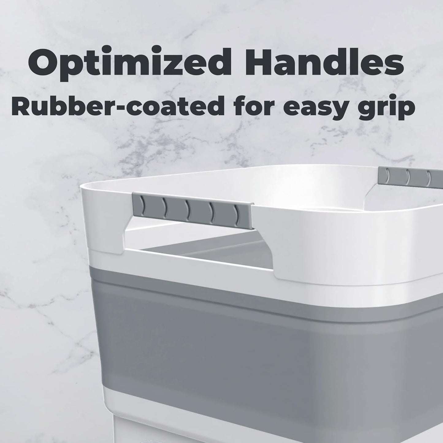 Wash Basin for Baby Bottles, Foldable, Versatile Wash Tub for Kitchen, RV, Outdoor Camping Sink, Sturdy & Easy to Clean