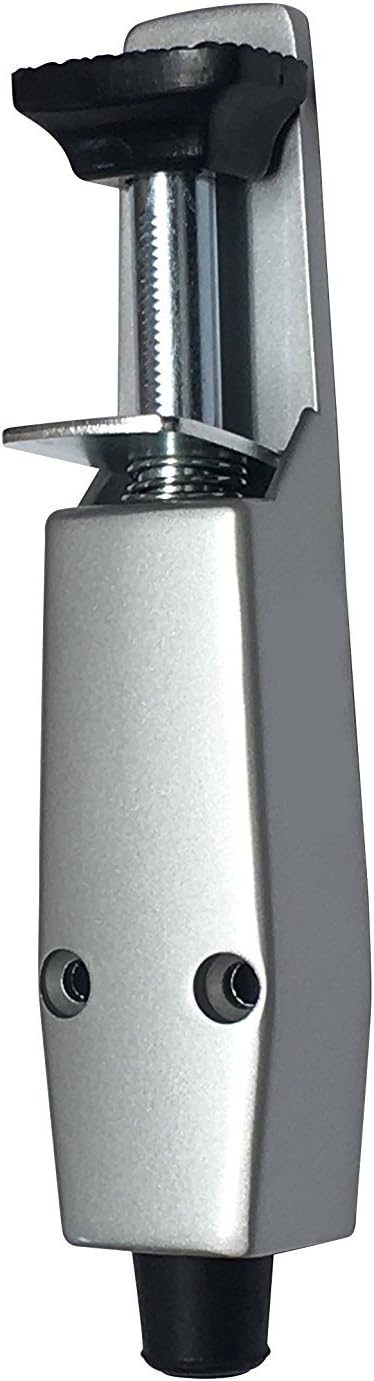 Pacific Doorware Heavy Duty Spring Loaded Step Down Push On Door Holder/Stopper (3, Aluminum)