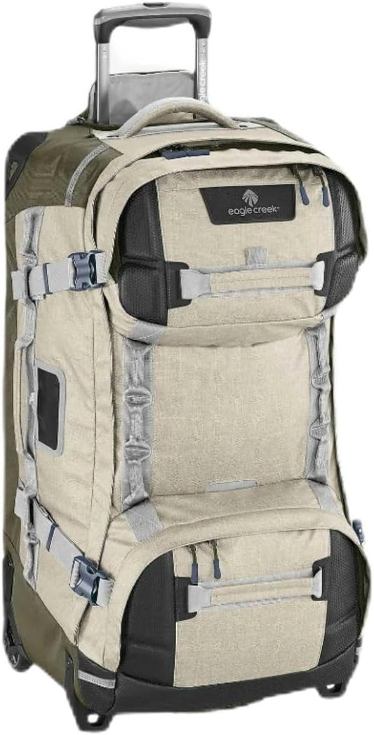 eagle creek Expanse ORV 2-Wheel 30" Trunk – Wheeled Duffel Bag for Travel & Adventure – Durable, Weather-Resistant Fabric – Heavy-Duty Handles – Wet & Dry Compartment – Beige