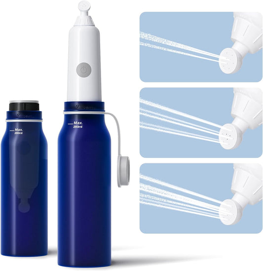BIGCOW Portable Travel Bidet, Electric Bidet with 3 Spray Modes, IPX7 Waterproof ＆ Rechargeable, Mini Toilet Water Sprayer for Personal Hygiene, Postnatal Care, Perineal & Hemorrhoid