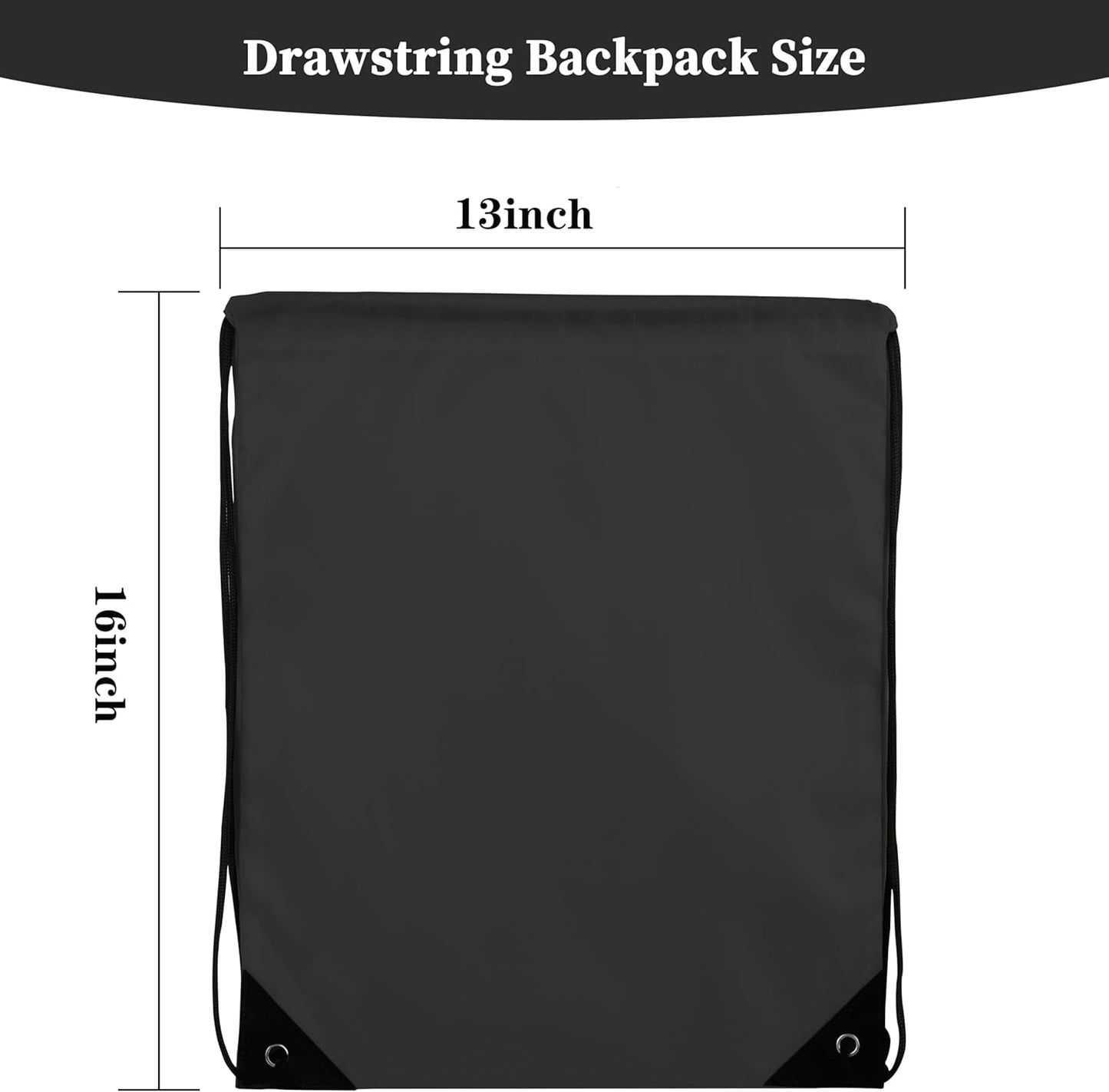 300 Pieces Drawstring Backpack Bags Sports Sackpack Bulk Cinch Gym Bag For Women Men Outdoor Sports Backpack(20 Colors)