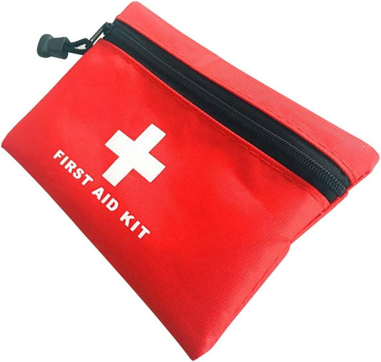 AOUTACC Mini First Aid Kit Empty, Travel Empty First Aid Kit Pouch Bag for Emergency at Home, Office, Car, Outdoors, Boat, Camping, Hiking(Bag Only)