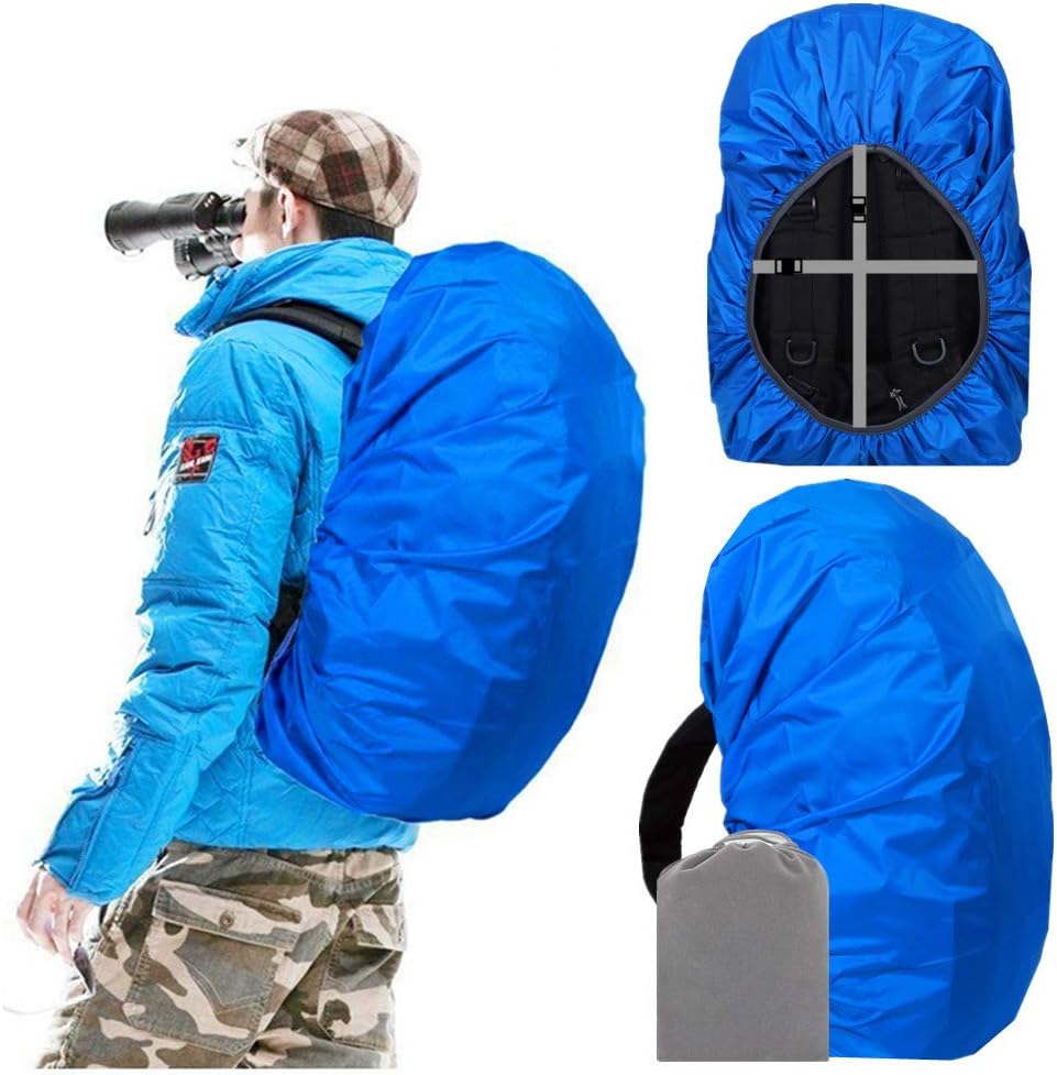 Joy Walker Waterproof Backpack Rain Cover, 12000mm Ultra-Waterproof, Upgraded Ultra-Strong Multilayers, Antislip Buckle Strap