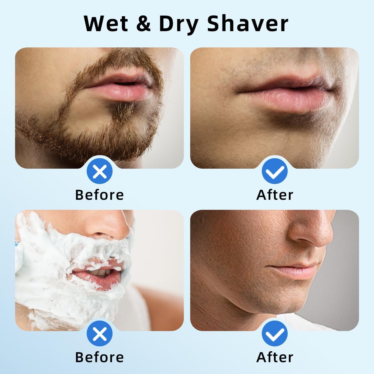 Mini Electric Razor, Facial Hair Removal for Women: Rechargeable Waterproof Shaver – Cordless Travel Razor for Face, Underarms & Sensitive Areas, Portable Grooming Gift, Electric Razors for Women, Red
