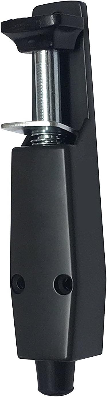 Pacific Doorware Heavy Duty Spring Loaded Step Down Push On Door Holder/Stopper (6, Duronotic)