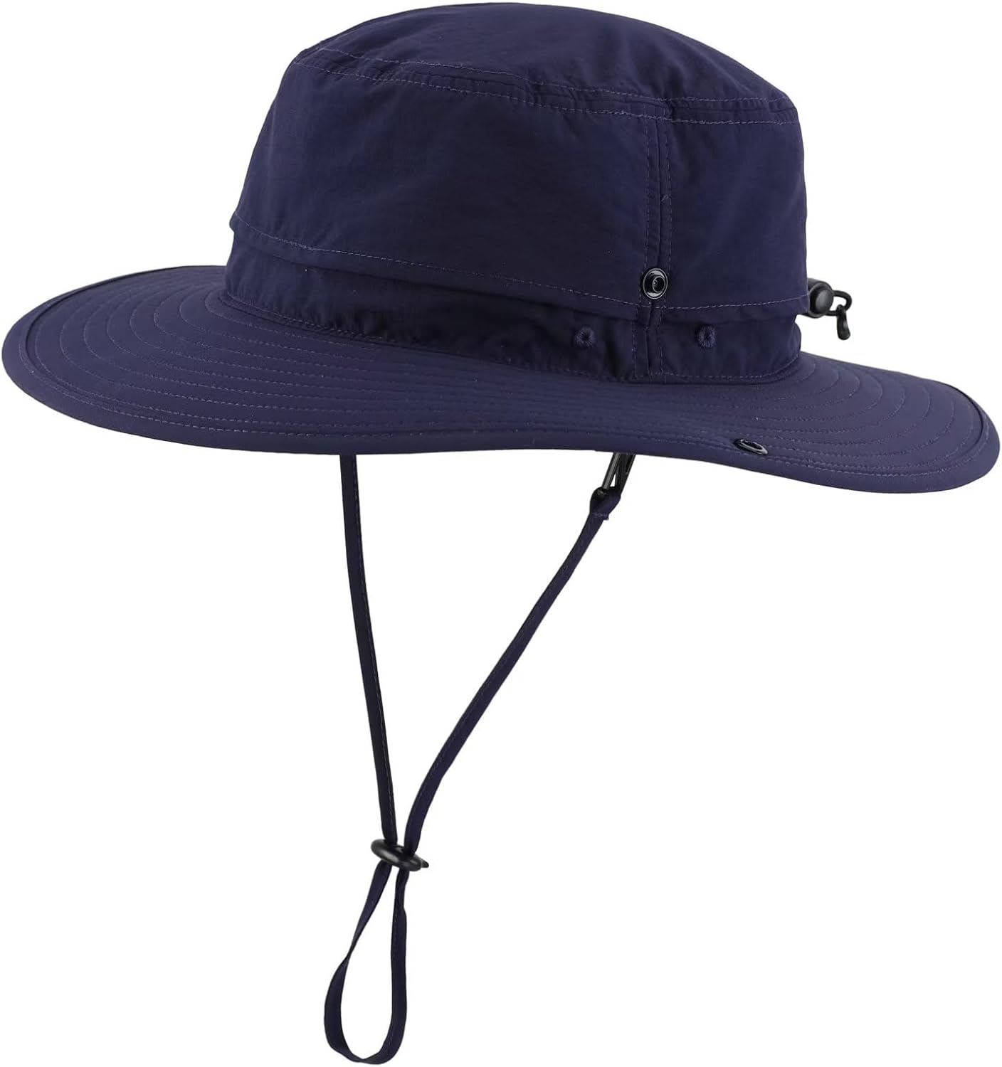 Connectyle Sun Hat for Men Women Outdoor UV Protection Safari Hat for Fishing Hiking Gardening Breathable Cowboy Hat UPF50