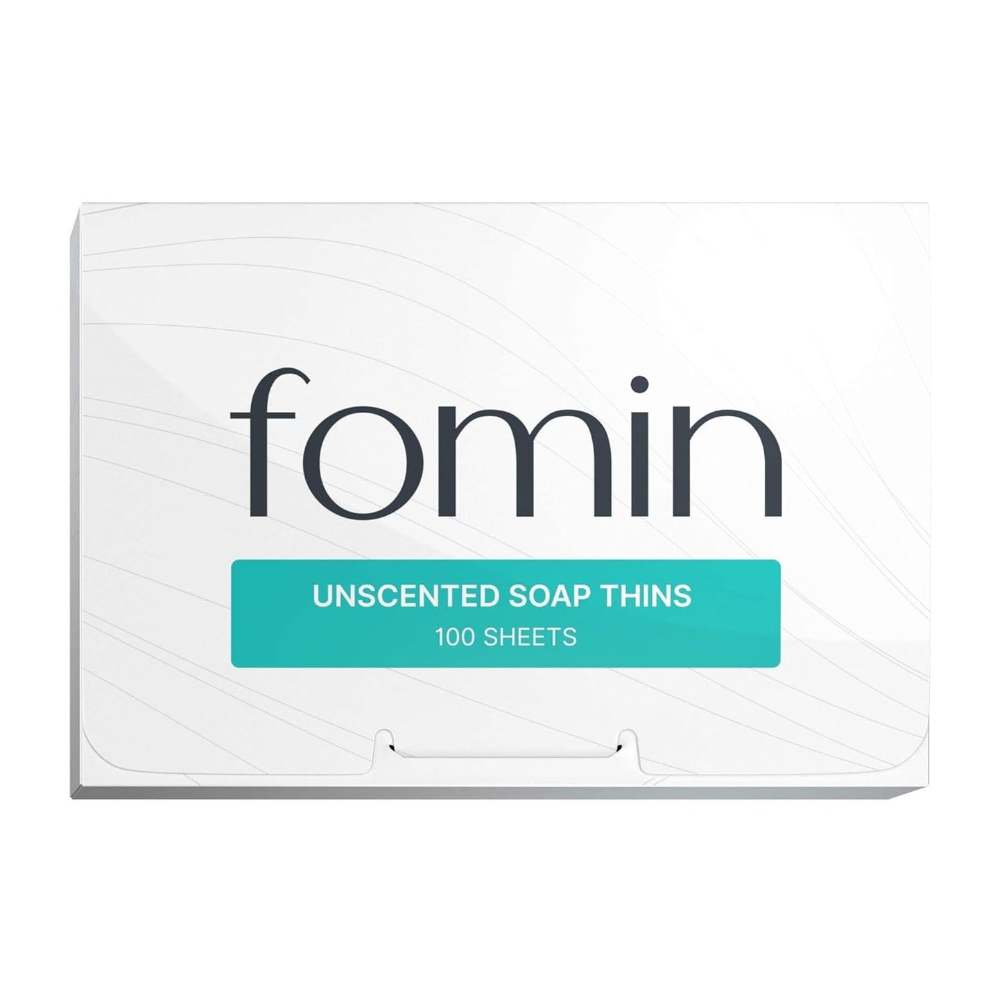 FOMIN - Antibacterial Paper Soap Sheets for Hand Washing - (100 Sheets) Unscented Portable Travel Soap Sheets, Dissolvable Camping Mini Soap, Portable Hand Soap sheet