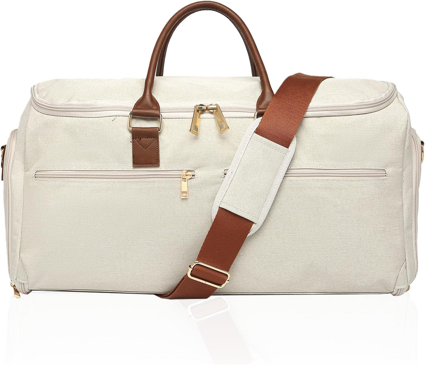 Carry On Garment Bag for Travel, Convertible Travel Garment Bag for Men Women, 2 in 1 Hanging Suitcase Suit Business Travel Bag