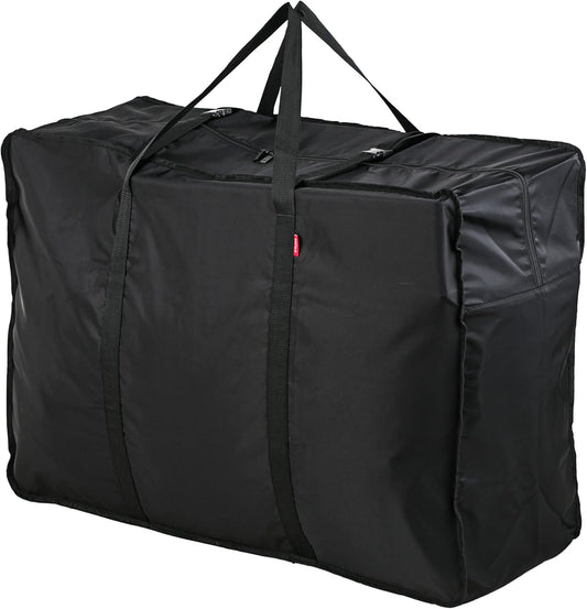 Plago Professional Quality Nylon Extra Large Duffel Bag, Lightweight Foldable Water Repellent, Cargo for Travel, Folding Bike, Tent Mattress Closet Storage (XXL: 173L capacity (35"" x 26"" x 11.8""))