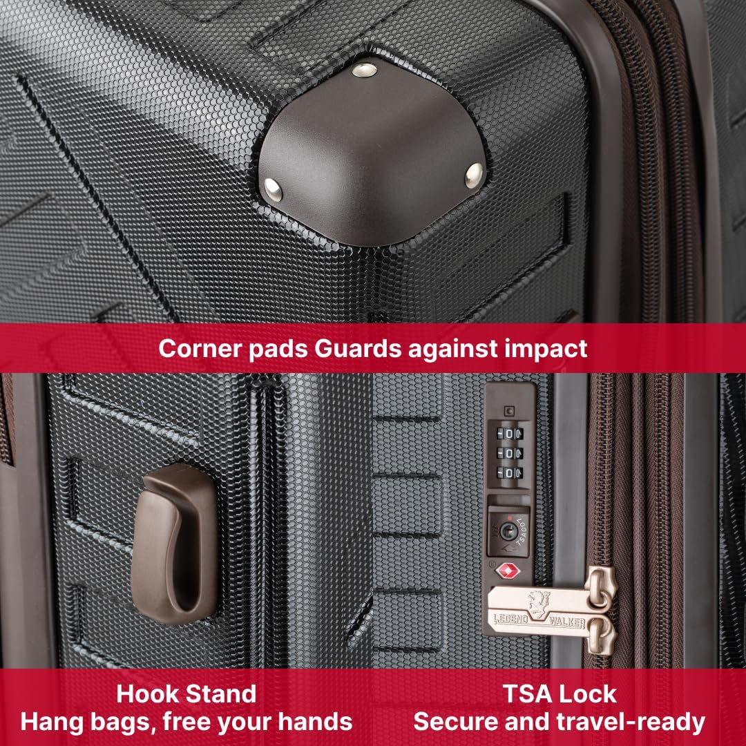 LEGEND WALKER DECK Hardside Expandable Luggage, 29 inch, Ivory, 5514-69-IV
