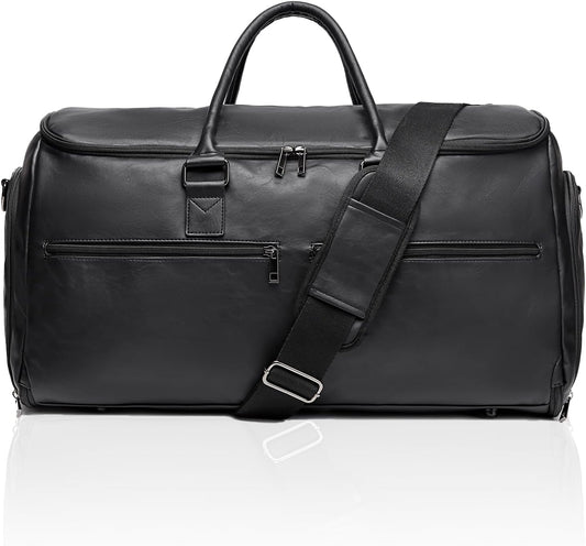 Carry On Garment Bag for Travel, Convertible Travel Garment Bag for Men Women, 2 in 1 Hanging Suitcase Suit Business Travel Bag