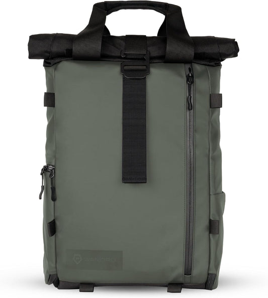 WANDRD PRVKE Lite: Weather-Resistant Travel & Camera Backpack with Laptop Sleeve, Quick Side Access, Clamshell Opening – Ideal Photography & Travel Bag
