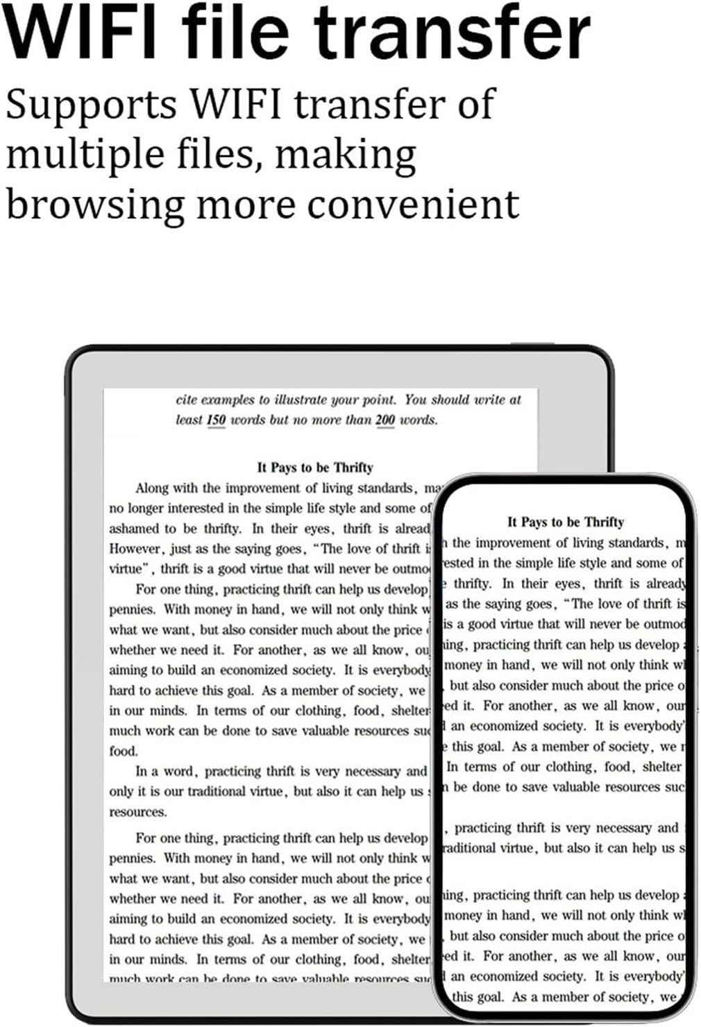 eReader 5.76 Inch Touchscreen ComfortLight, 16GB of Storage, Dark Mode Option Audiobooks Eye Friendly E Reader