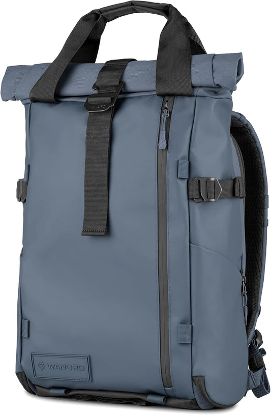 WANDRD All New PRVKE 21L V4: Weatherproof Travel and Camera Backpack, Everyday Carry Bag with Laptop Sleeve, Quick Side Access, Rolltop Expansion, Clamshell Opening – Versatile Photography Backpack