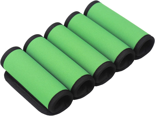 Neoprene Luggage Handle Wraps for Traveling Bright Color Luggage Tags|Handle Wraps|Handle Covers (ArmyGreen)
